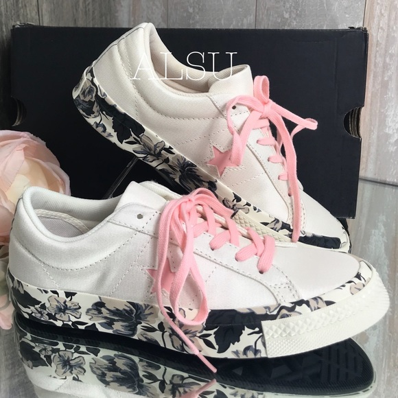 Converse Shoes - Converse One Star OX Satin Egret Storm K/W AUTHENT